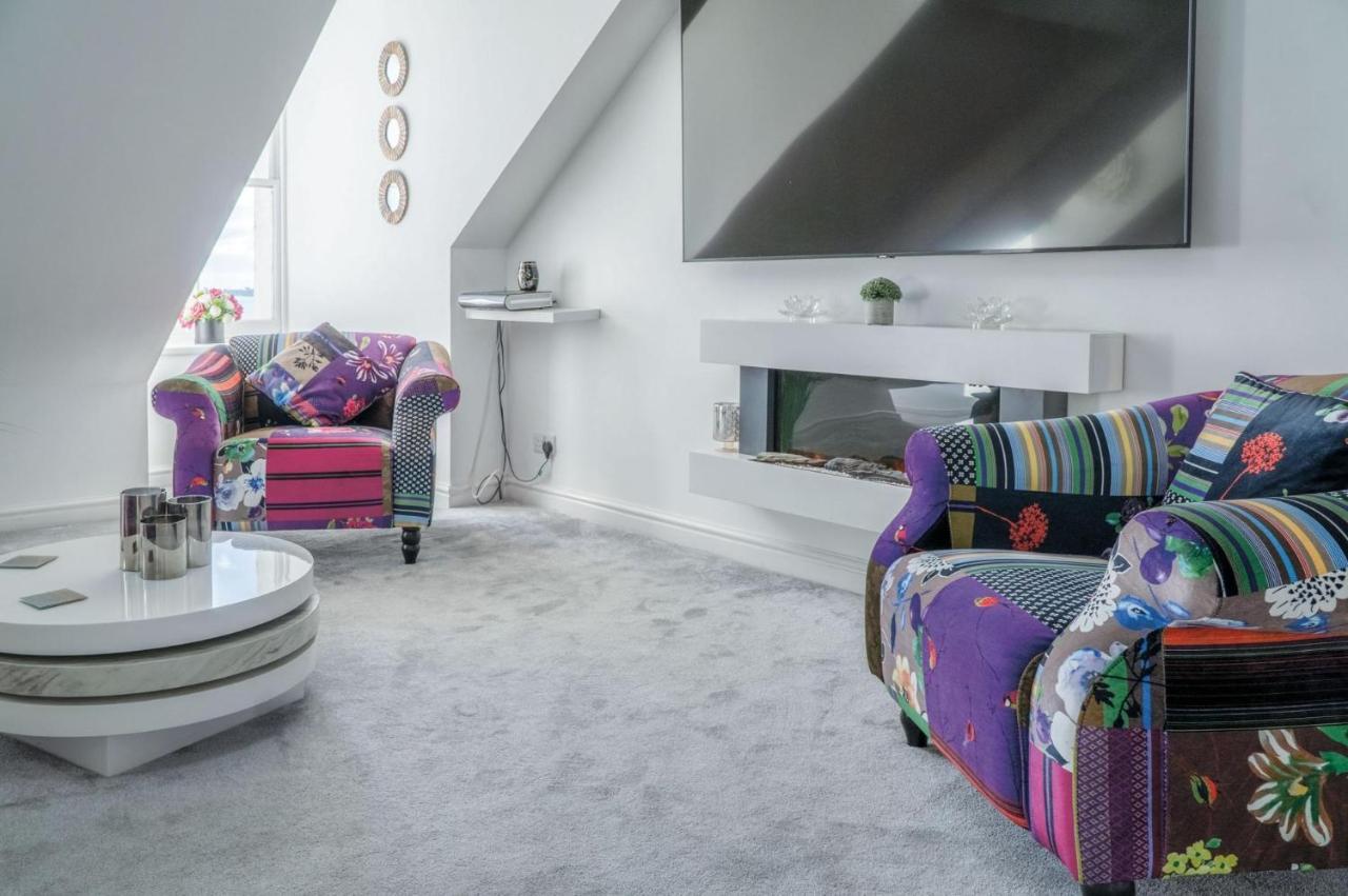 The Penthouse - Luxury 1 Bed - Panorama - Tenby Kültér fotó